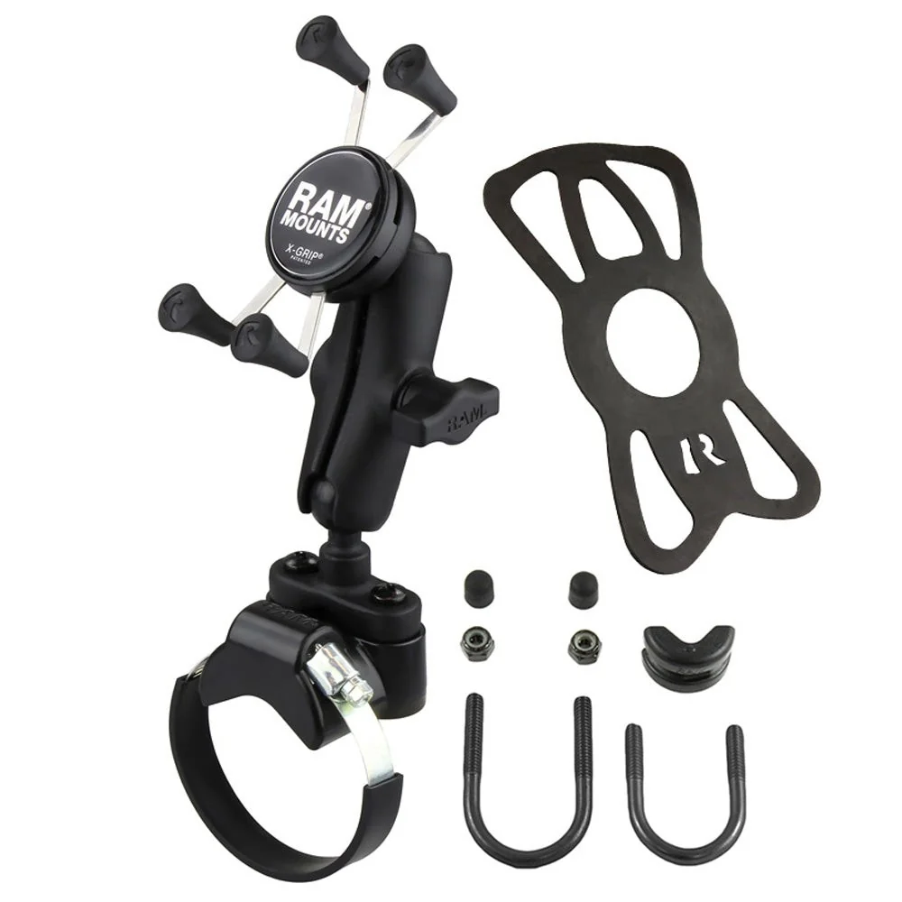 RAM X-Grip Phone Mount with ATV/Side By Side Rail Base - RAM-B-231-2-UN7U_2