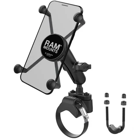 RAM X-Grip Large Phone Mount with ATV/UTV Rail Base - product photo
