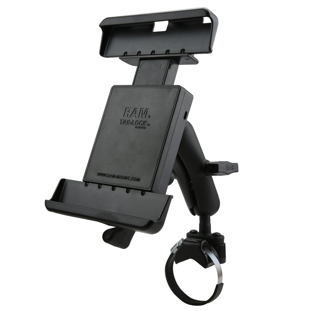 [RAM-231Z-2-TABL25U] RAM ATV/UTV Rälsfäste för 10" surfplattor med kraftiga skal