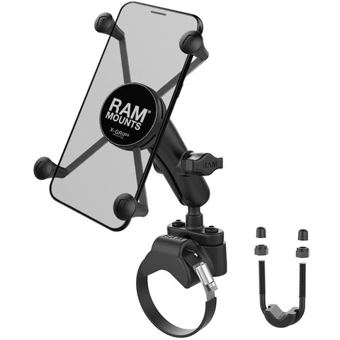 [RAM-B-231-2-UN10] RAM X-Grip Stor Telefonhållare med ATV/UTV-basfäste (komplett kit)