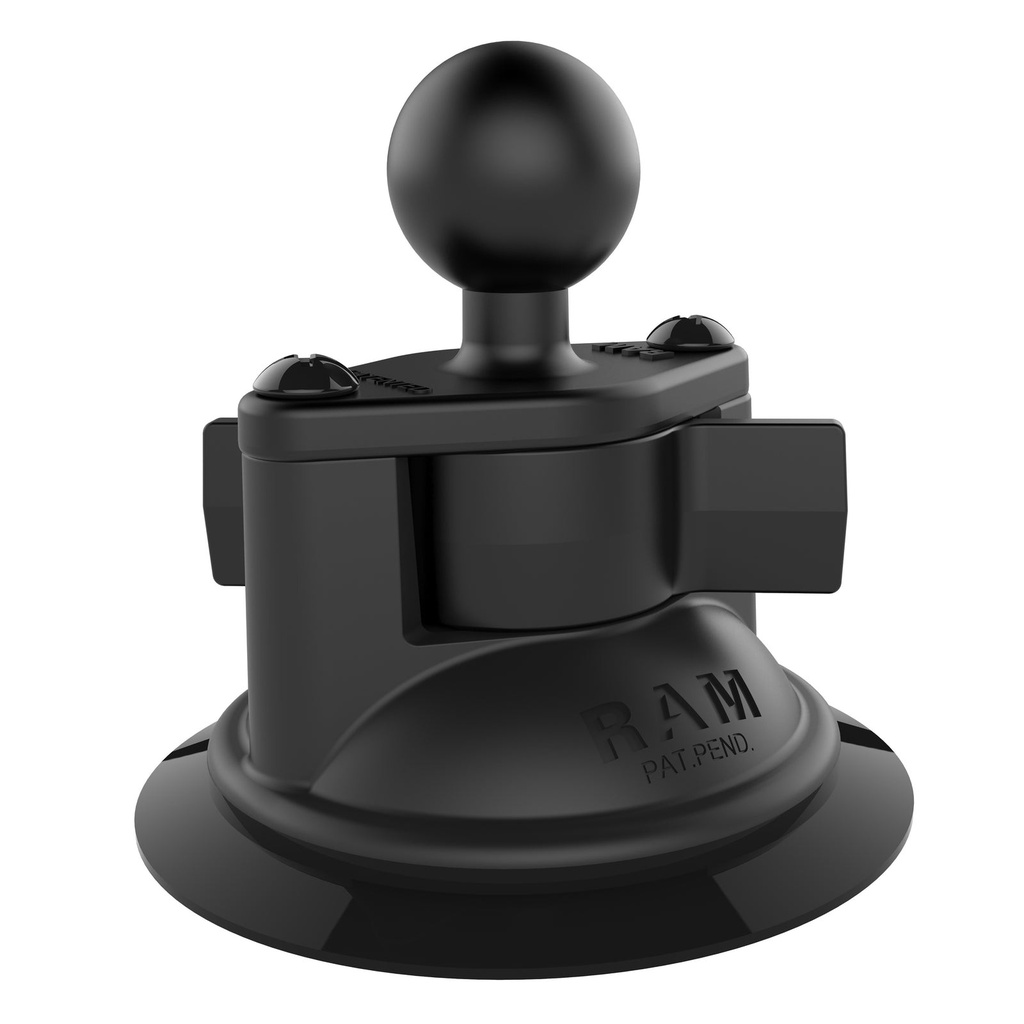 [RAM-B-224-1U] RAM Twist-Lock Sugkoppsbas med Kula