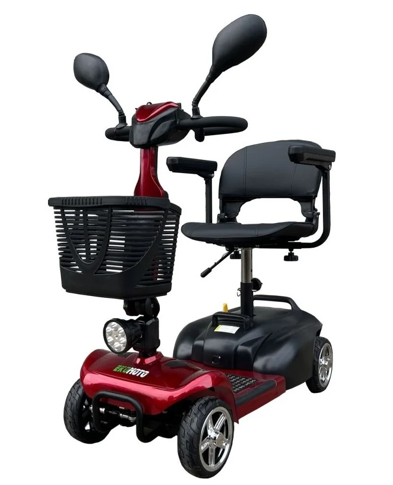 Ekomoto X01 – hopfällbar fyrhjulig promenadscooter